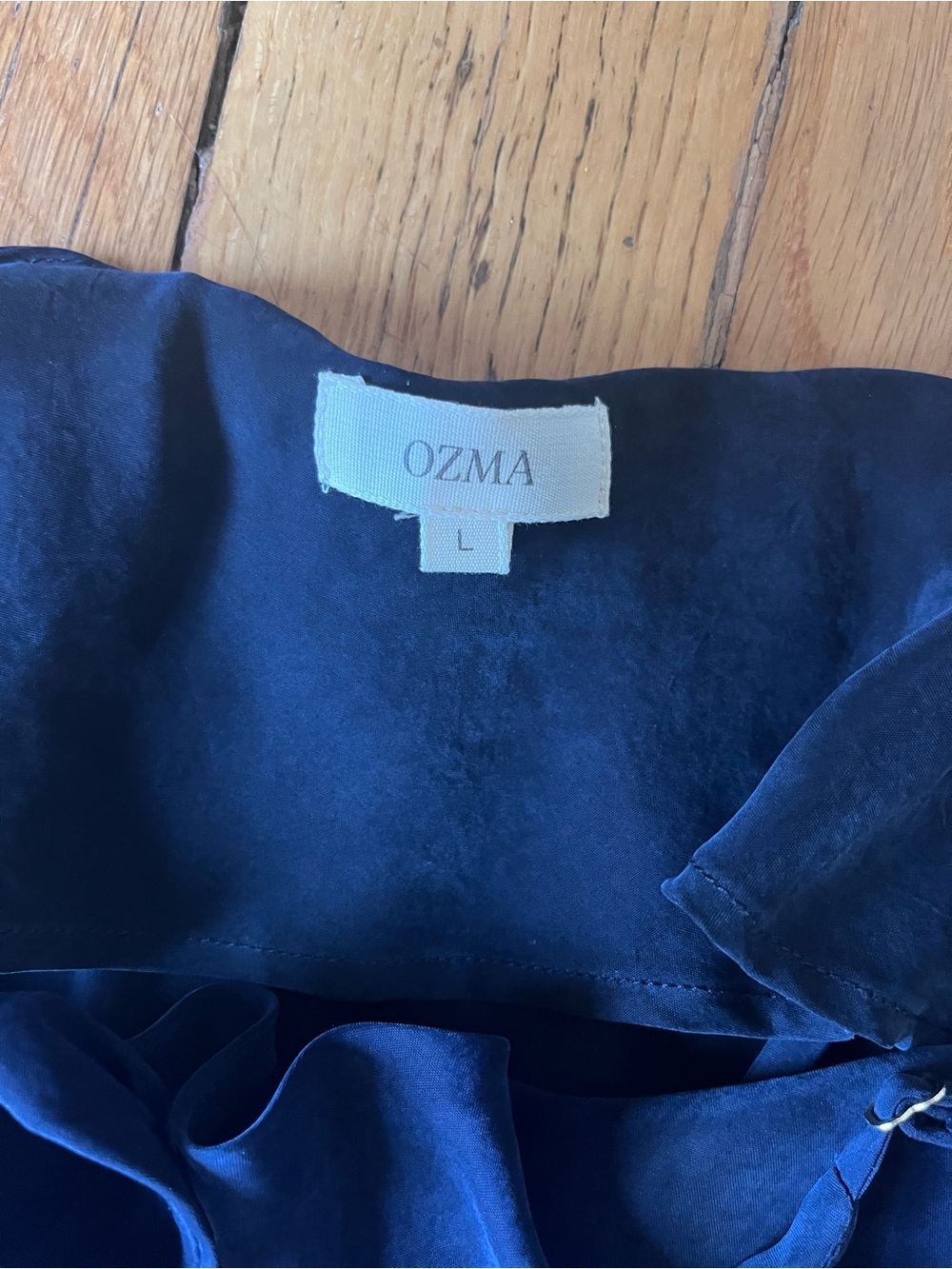 OZMA Navy Anaise Slip Dress - Picture 4 of 5
